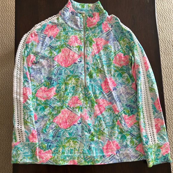LILLY PULITZER | Half Zip Pullover - Picture 1 of 6
